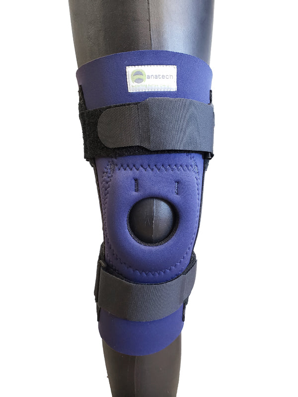 Example of a patella stabilizing brace that can be used for recovery