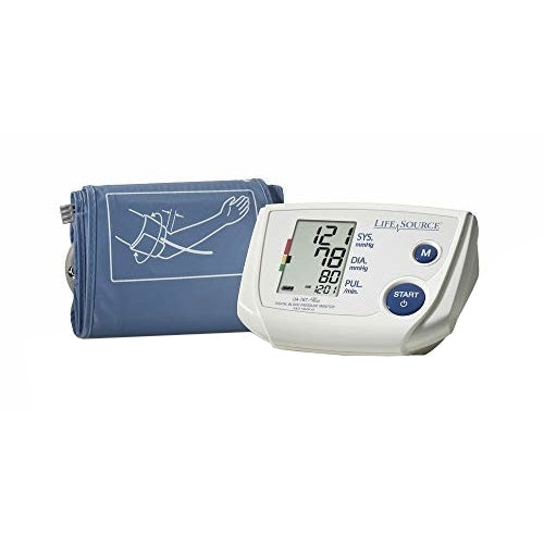 LifeSource Digital Deluxe One-Step Blood Pressure Monitor - Diamond ...