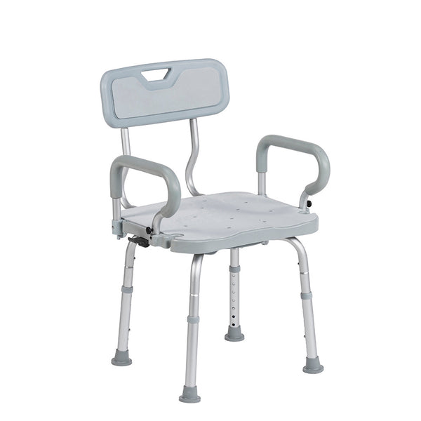 PreserveTech 360° Swivel Bath Chair with Arms - Diamond Athletic